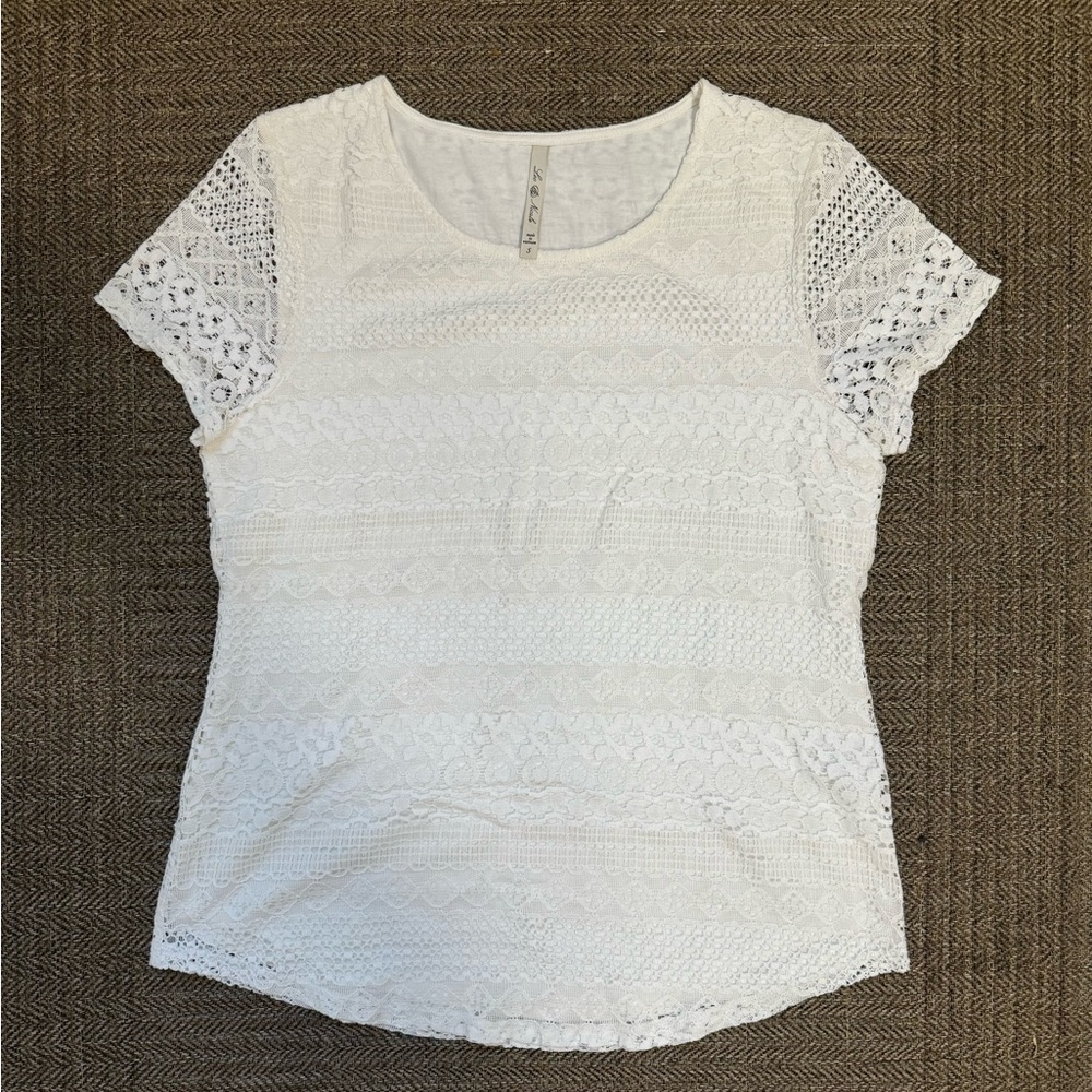 Leo & Nicole White Top
